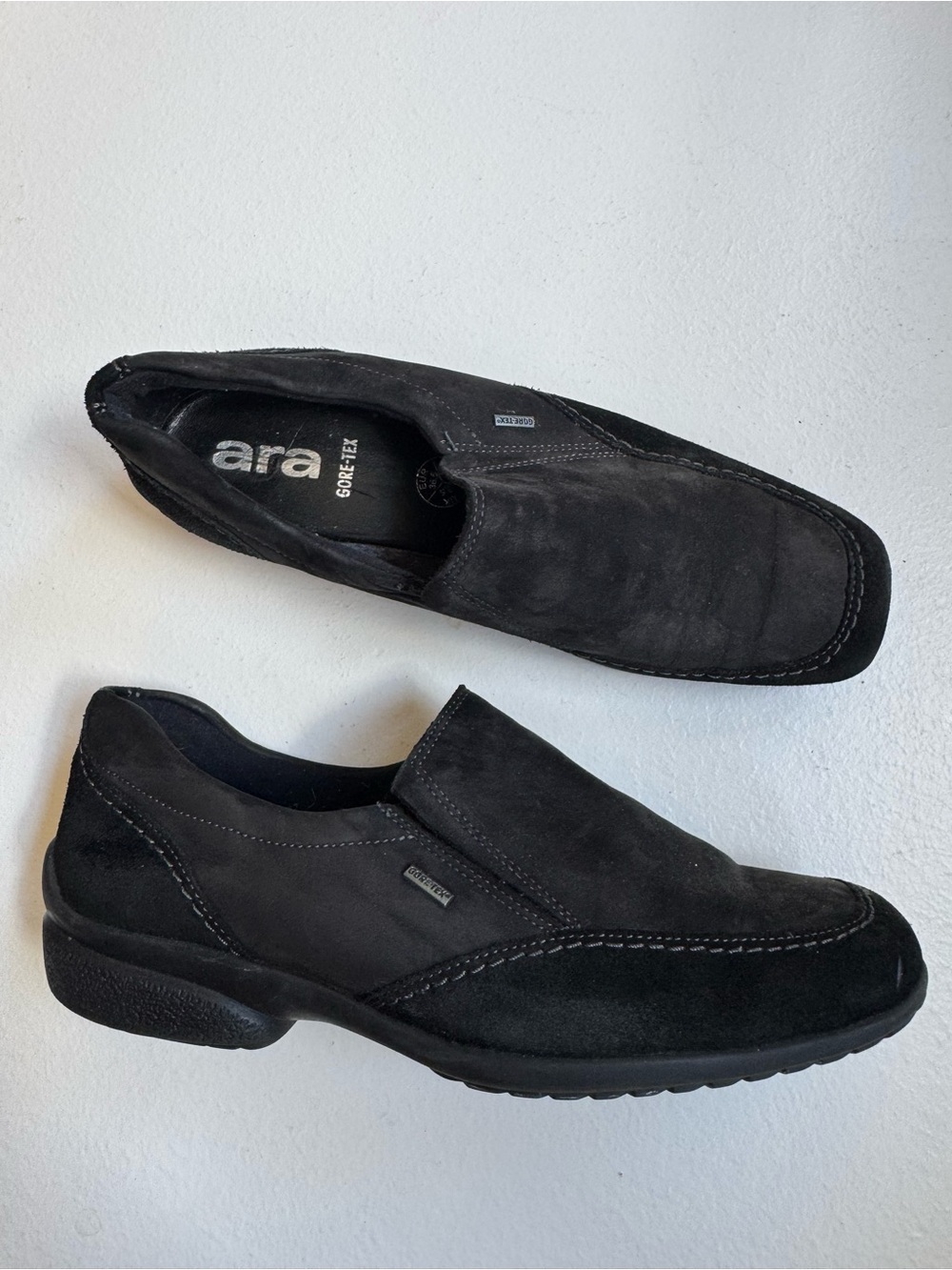 Ara Gore-Tex suede loafers size 6 US